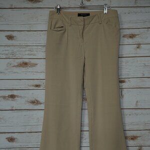 Daisy Fuentes Tan Dress Pants sz 2